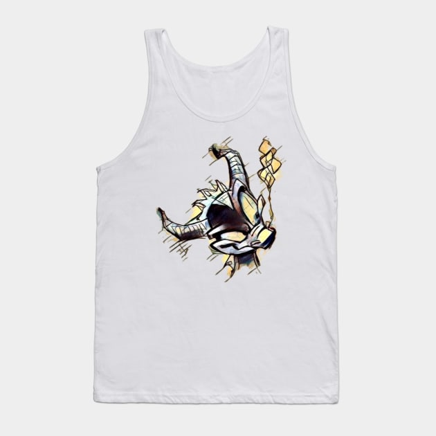 Spyro the Dragon Tank Top by Phantomgamer19